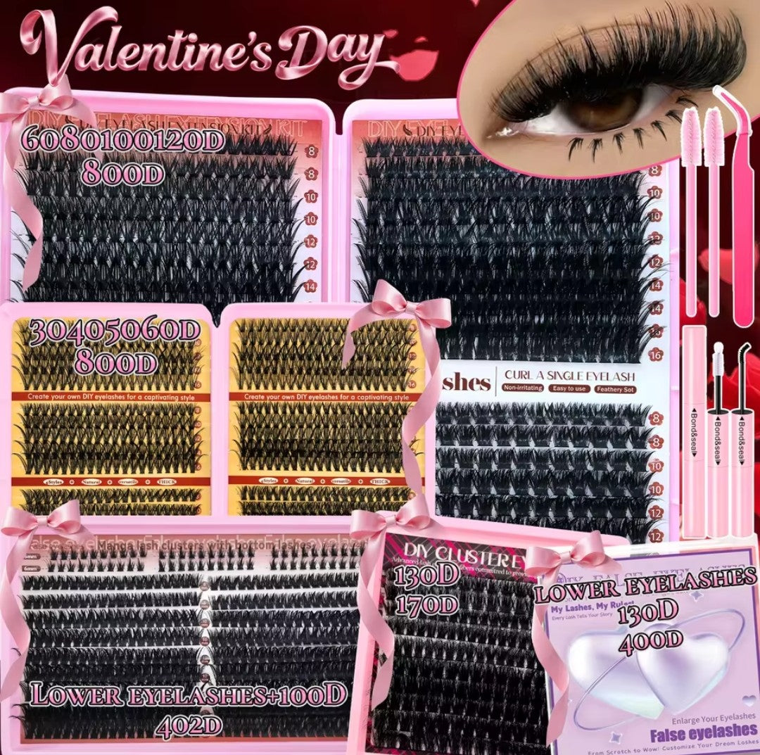 Eyelash Cluster kit