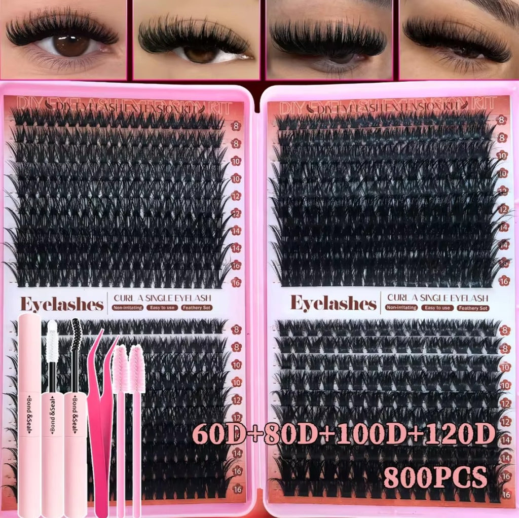 Eyelash Cluster kit