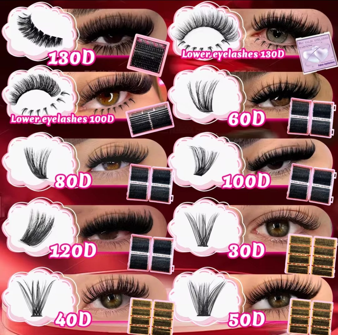 Eyelash Cluster kit